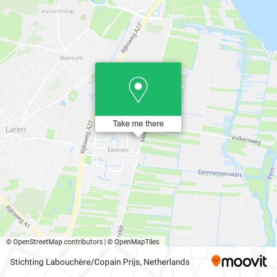 Stichting Labouchère / Copain Prijs map