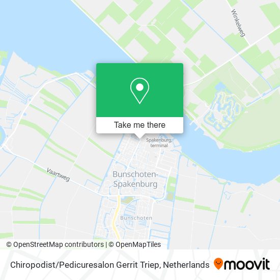 Chiropodist / Pedicuresalon Gerrit Triep map