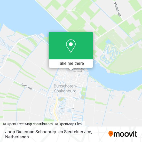 Joop Dieleman Schoenrep. en Sleutelservice map