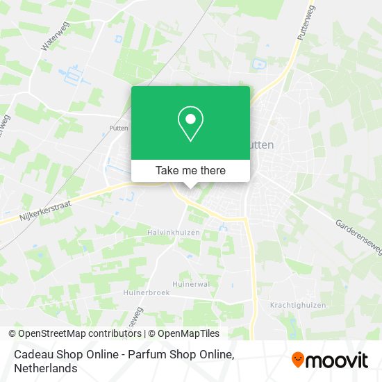 Cadeau Shop Online - Parfum Shop Online map