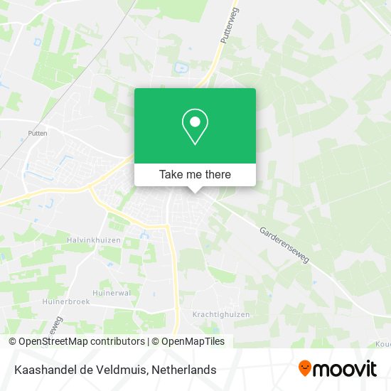 Kaashandel de Veldmuis map