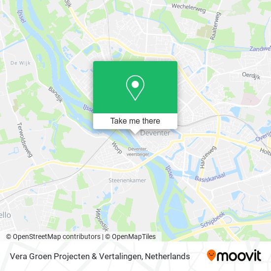 Vera Groen Projecten & Vertalingen map