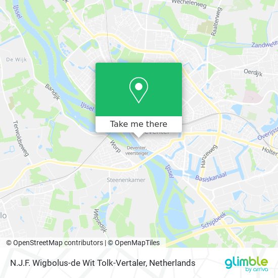 N.J.F. Wigbolus-de Wit Tolk-Vertaler map