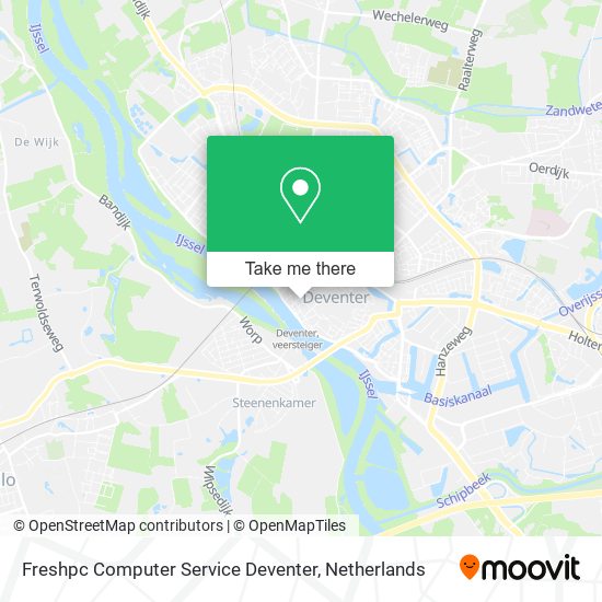 Freshpc Computer Service Deventer map