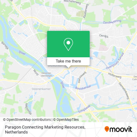 Paragon Connecting Marketing Resources Karte