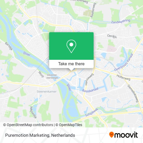 Puremotion Marketing Karte
