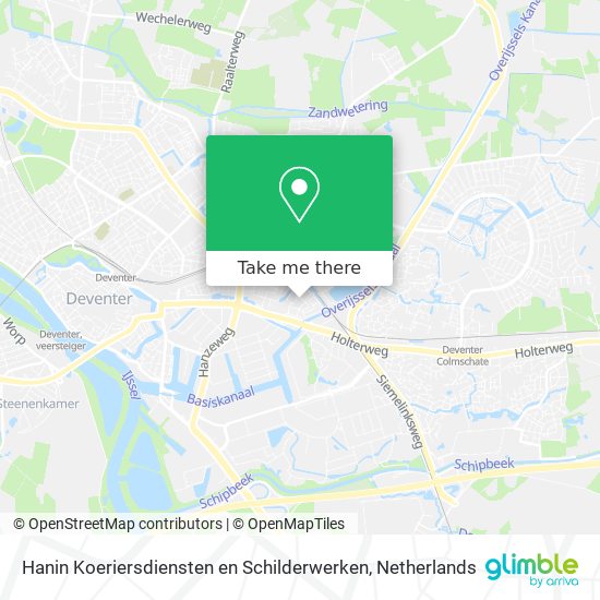 Hanin Koeriersdiensten en Schilderwerken map