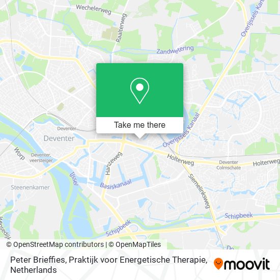 Peter Brieffies, Praktijk voor Energetische Therapie map