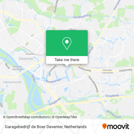 Garagebedrijf de Boer Deventer map