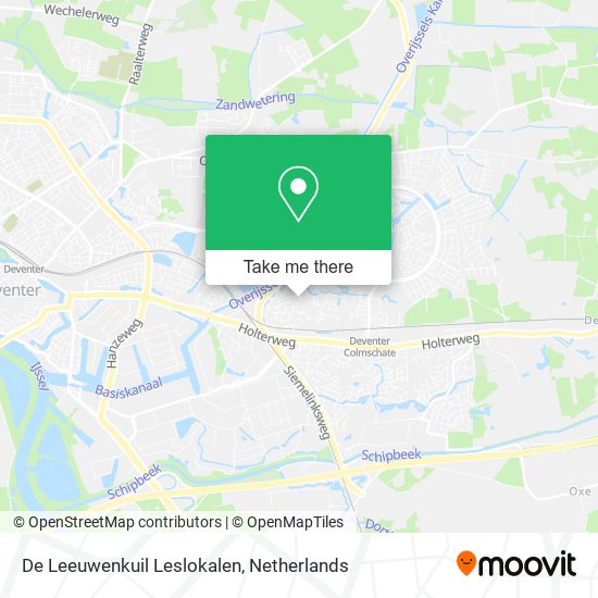 De Leeuwenkuil Leslokalen Karte