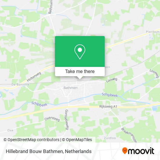 Hillebrand Bouw Bathmen map