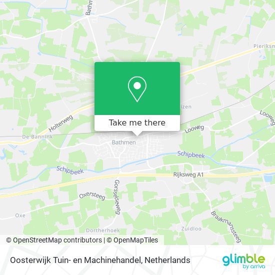 Oosterwijk Tuin- en Machinehandel Karte