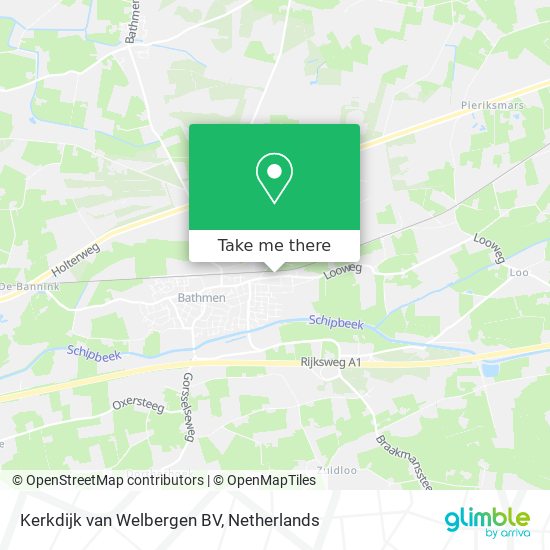 Kerkdijk van Welbergen BV Karte