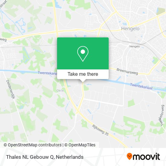 Thales NL Gebouw Q map