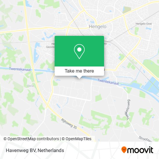 Havenweg BV map