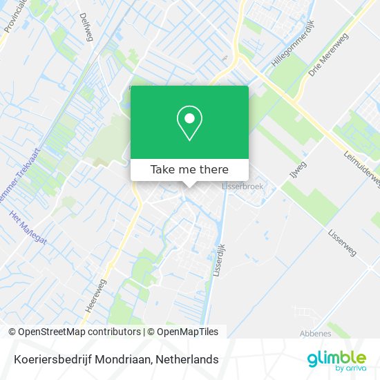 Koeriersbedrijf Mondriaan map