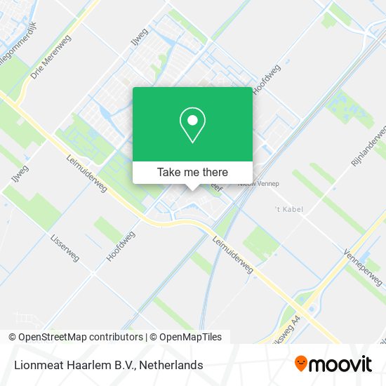 Lionmeat Haarlem B.V. map