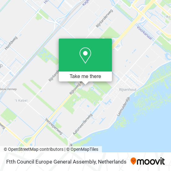 Ftth Council Europe General Assembly map