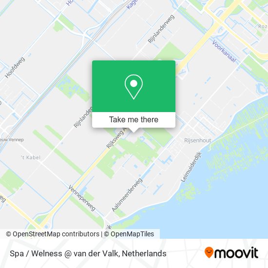 Spa / Welness @ van der Valk map