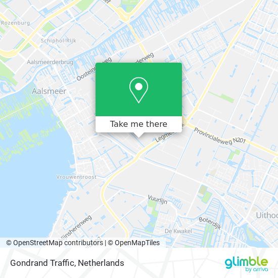 Gondrand Traffic map