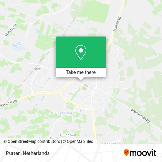 Putten map