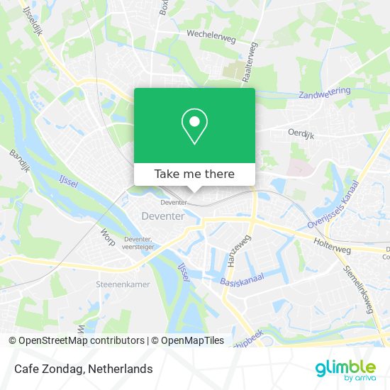 Cafe Zondag map