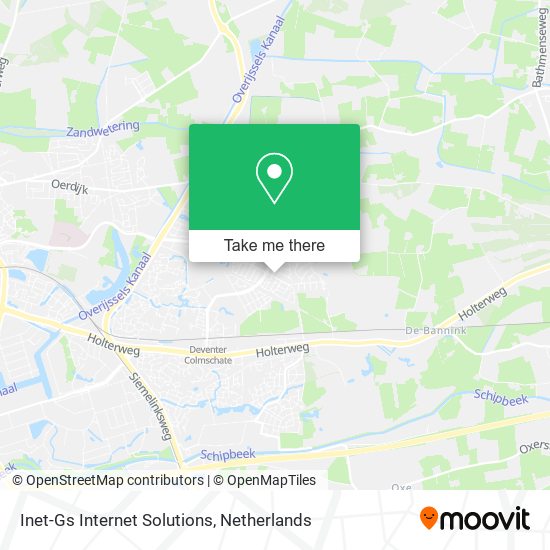 Inet-Gs Internet Solutions map