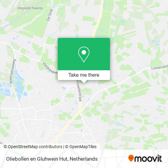 Oliebollen en Gluhwein Hut Karte