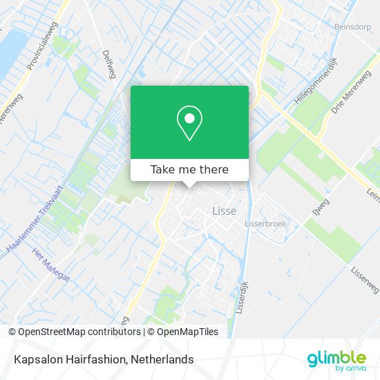 Kapsalon Hairfashion map