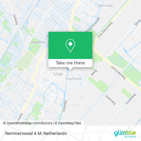 Remmerswaal A M map