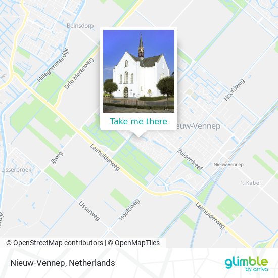 Nieuw-Vennep Karte