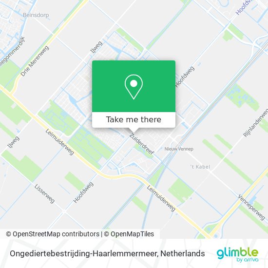 Ongediertebestrijding-Haarlemmermeer Karte