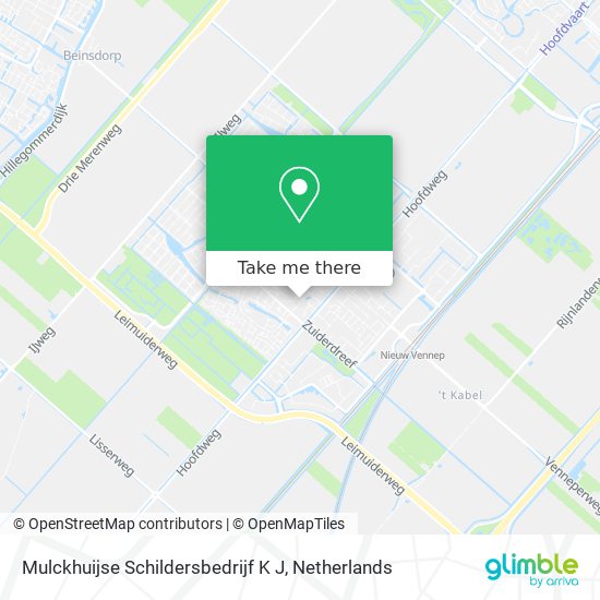 Mulckhuijse Schildersbedrijf K J map