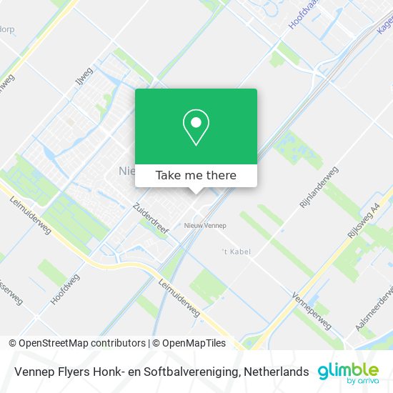 Vennep Flyers Honk- en Softbalvereniging map