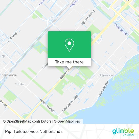 Pipi Toiletservice map