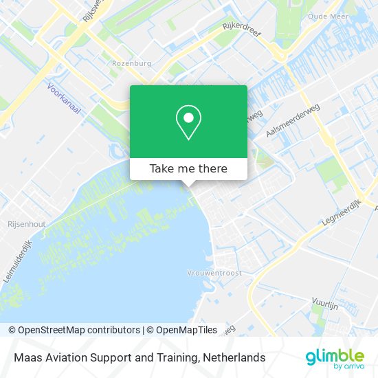 Maas Aviation Support and Training Karte