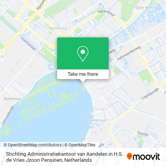 Stichting Administratiekantoor van Aandelen in H.S. de Vries Jzoon Pensioen map