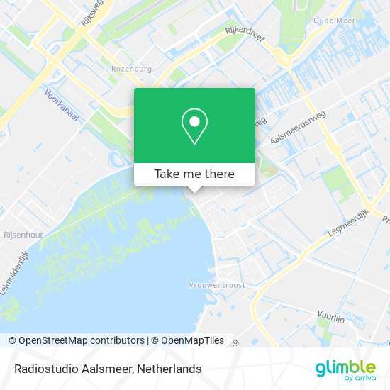 Radiostudio Aalsmeer map