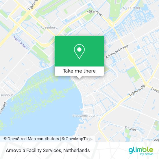 Amovola Facility Services map