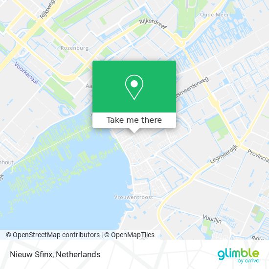 Nieuw Sfinx map