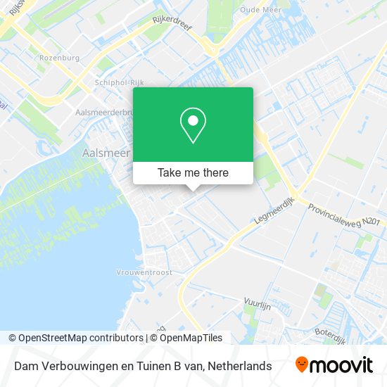 Dam Verbouwingen en Tuinen B van map