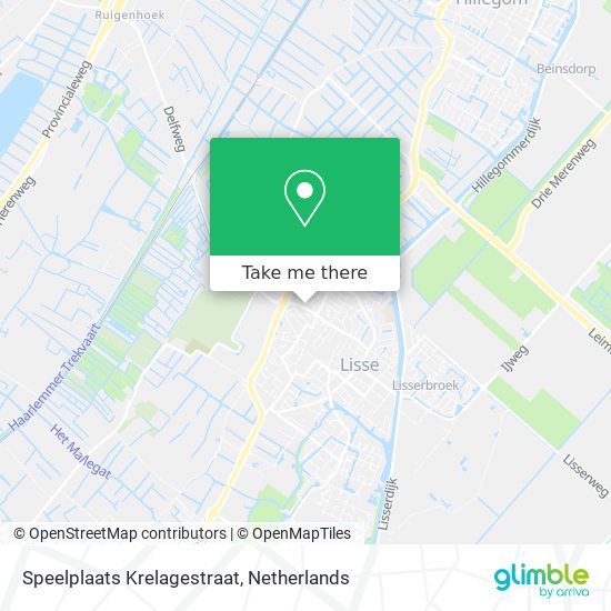 Speelplaats Krelagestraat Karte