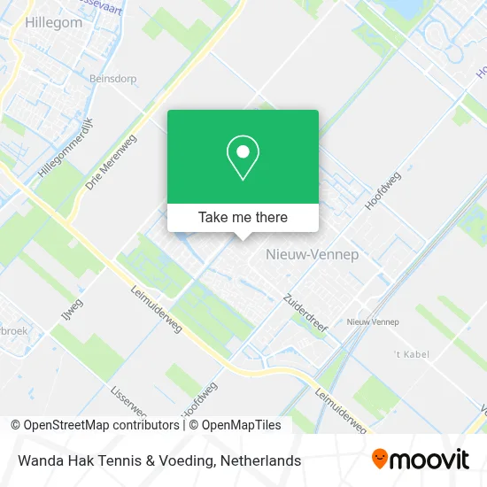 Wanda Hak Tennis & Voeding map
