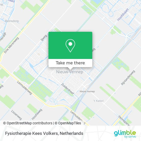 Fysiotherapie Kees Volkers map