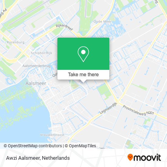 Awzi Aalsmeer map