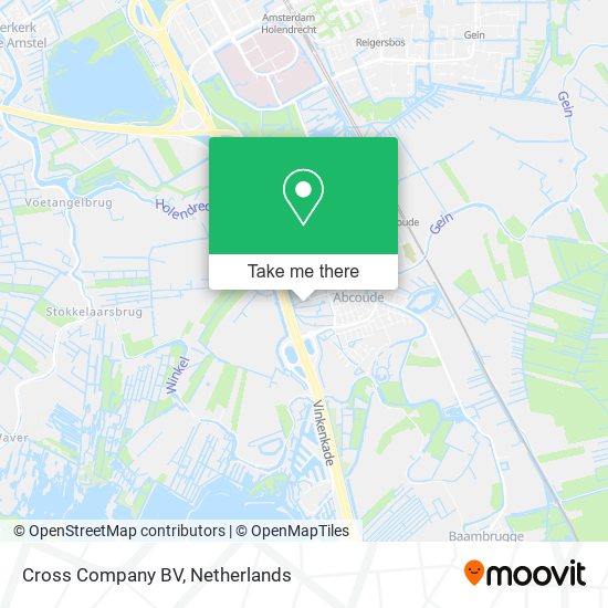 Cross Company BV map