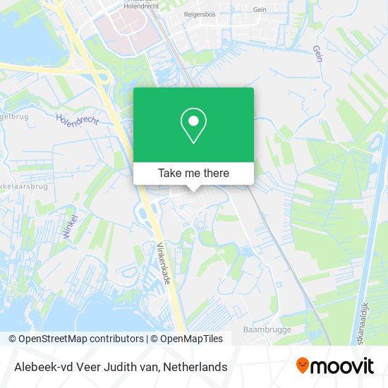 Alebeek-vd Veer Judith van map