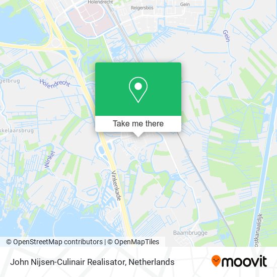 John Nijsen-Culinair Realisator map