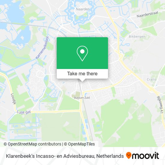 Klarenbeek's Incasso- en Adviesbureau Karte