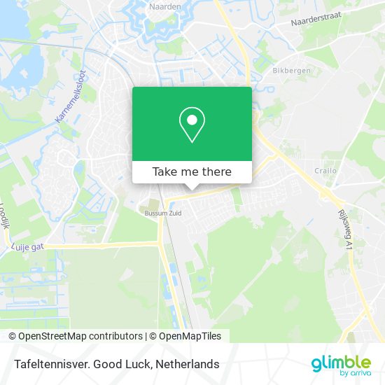 Tafeltennisver. Good Luck map